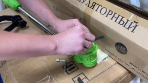 Сборка аккумуляторного триммера Krotof CBC02