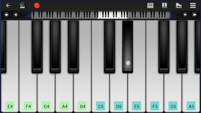 How To Play Shukumei (Fairy Tail) By Yasuharu Takanashi On Mobile Piano (Tutorial)