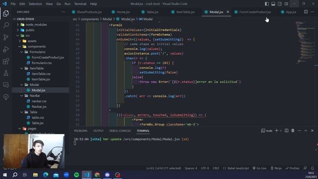 Controla el stock de tu tienda con esta app - CRUD React JS - Cap 7 -Prop drilling смотреть онлайн