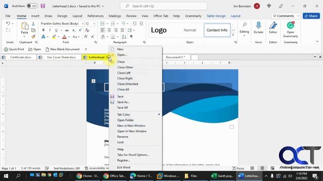 Open Your Microsoft Office Files in Tabs with Office Tab смотреть онлайн