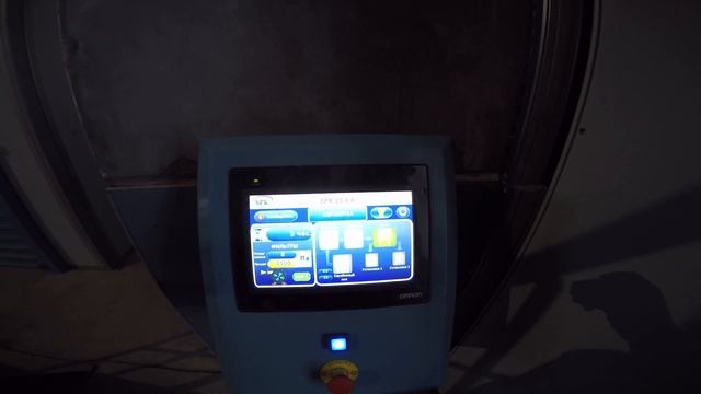 Дробеструйная камера // Управление дробеструйной камерой