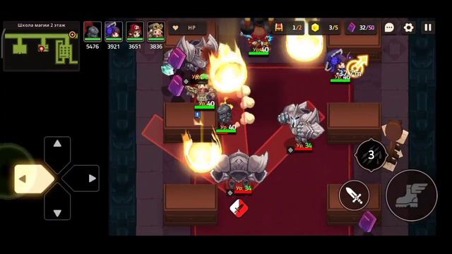 Guardian tales 3-2 [Silent]| Школа магии 2 этаж смотреть онлайн