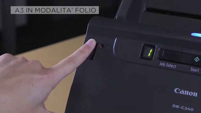 Nuovo scanner Canon imageFORMULA DR C240 смотреть онлайн