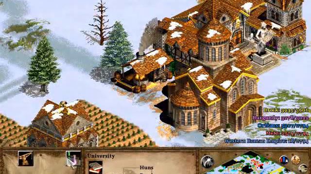 Age of Empires 2: The Conquerors Walkthrough Attila the Hun Part 19 - A Barbarian Betrothal Part 2 смотреть онлайн