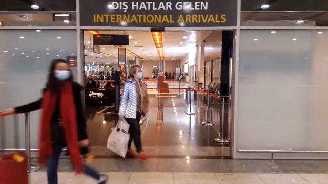 Istanbul Sabiha Gokcen Airport International Arrivals Terminal|13th November 2021