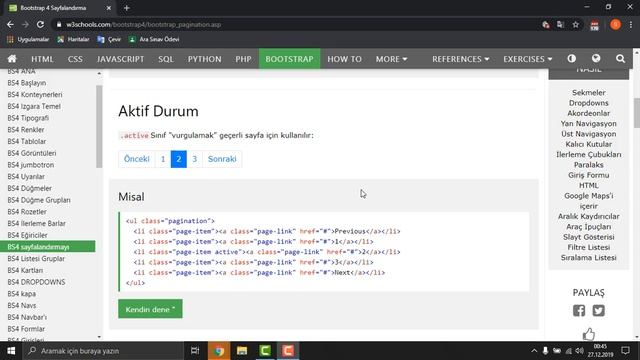 Bootstrap-Pagination смотреть онлайн