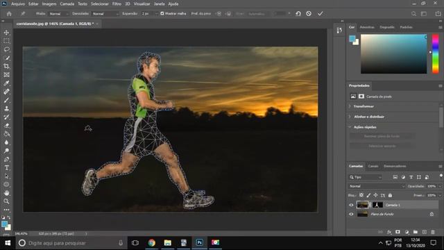 Como Mover Partes do Corpo de Forma Fácil no Photoshop | Tutorial Photoshop смотреть онлайн