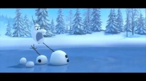 Холодное Сердце Снеговик и Олень! Смешной Олаф