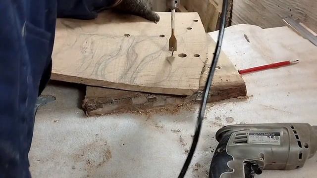 Раскрой дуба для лопаток. смотреть онлайн