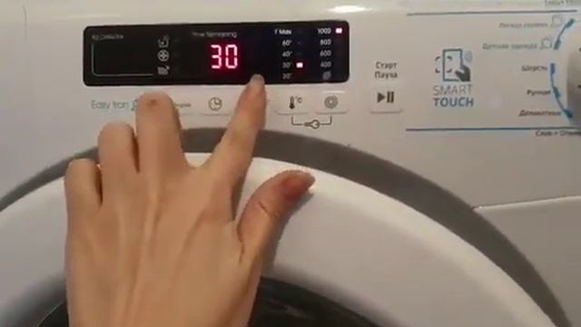 Обзор от покупателя «М.Видео»: узкая стиральная машина Candy Smart CSS4 1072D1/2-07 смотреть онлайн