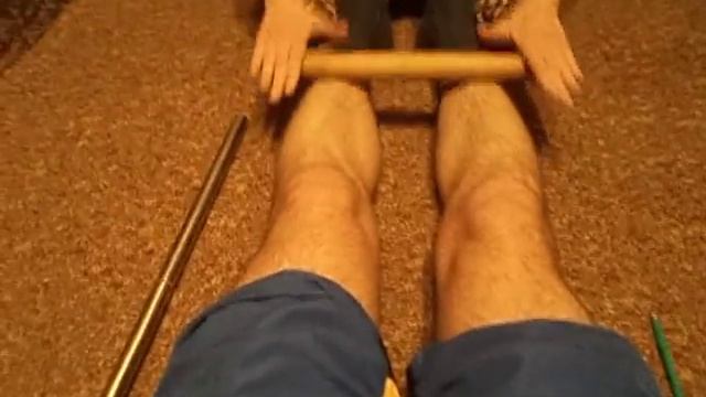 Как укрепить голени - накатка голени. ч 1.