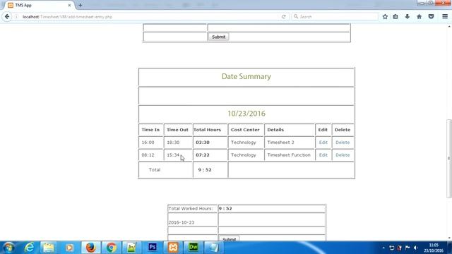 How to make Timesheet Entry Script - PHP, MySQL смотреть онлайн