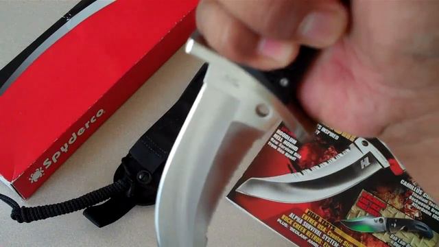 SPYDERCO WARRIOR FIXED BLADE: Iconic Combat Knife... смотреть онлайн