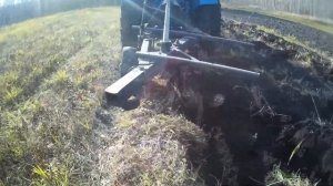 Изменение отвала плуга.