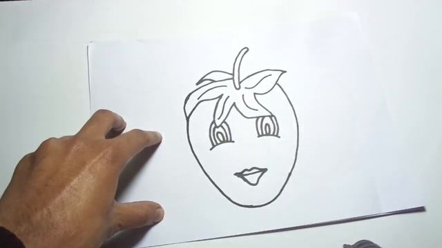 How to draw and paint strawberry easily смотреть онлайн