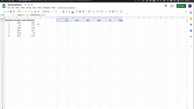Bootstrapping Statistics in Google Sheets смотреть онлайн