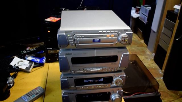 TECHNICS SA DV250 SZINTE ÚJ ÁLLAPOTÚ MP3 VMA DVD CD RDS RÁDIÓ 2 KAZETTA. смотреть онлайн