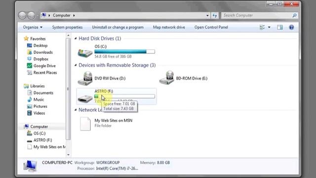 How to Run an Application From an External Hard Drive : Computer Skills & Functions смотреть онлайн