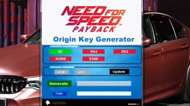 Need for Speed™ Payback Cd Key, Serial Number, Activation Code смотреть онлайн