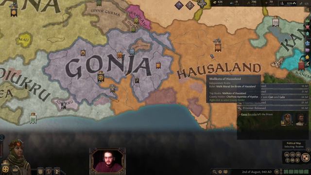 Rise of Gonja #9, Crusader Kings 3 смотреть онлайн