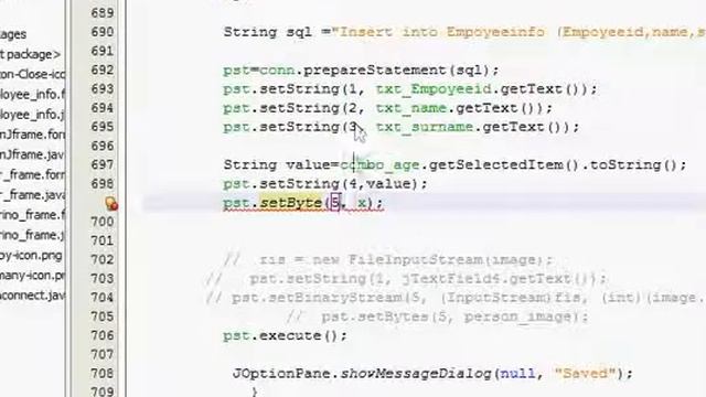 Java prog#61 How insert image into SqLite database and retrieve PART 5 смотреть онлайн