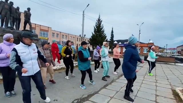 флешмоб к дню пожилого человека #Северобайкальск смотреть онлайн