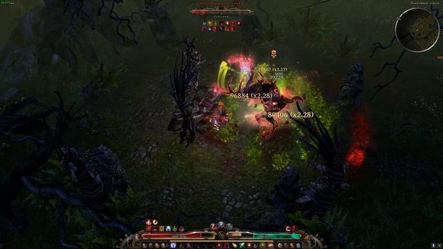 Патч 1.2 ГЛАЗ ДРИГА разорвал Опустошителя Плоти Grim Dawn смотреть онлайн