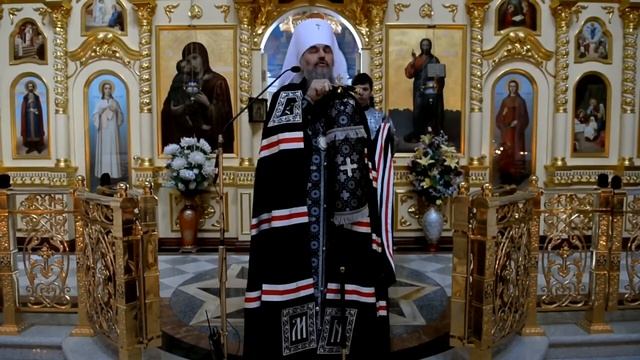Служение митрополита Никона в понедельник 1-й седмицы Великого поста 2014г. смотреть онлайн
