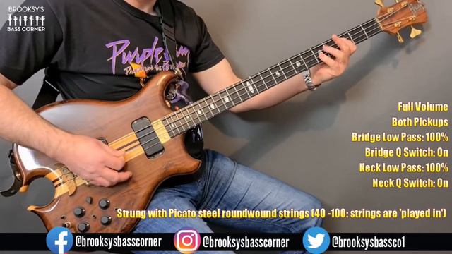 Alembic 20th Anniversary Bass Demo
