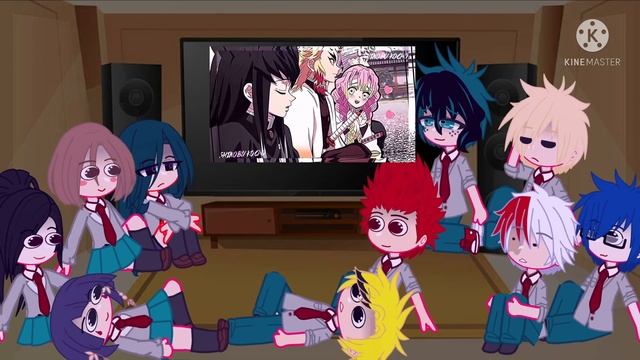 MHA react to the hashiras || MHA || Demon Slayer || part 3/4 || part 1 || Manga Spoilers смотреть онлайн