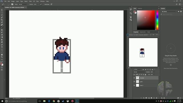 Draw Yourself as a Stardew Valley Villager! - Photoshop Pixel Art Tutorial смотреть онлайн
