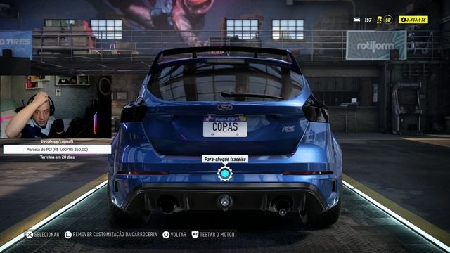 A MELHOR BUILD PRO FORD FOCUS RS | NEED FOR SPEED HEAT смотреть онлайн