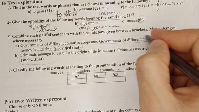 الإنجليزية الدرس 49 : موضوع بكالوريا 2020 " البناء اللغوي " смотреть онлайн