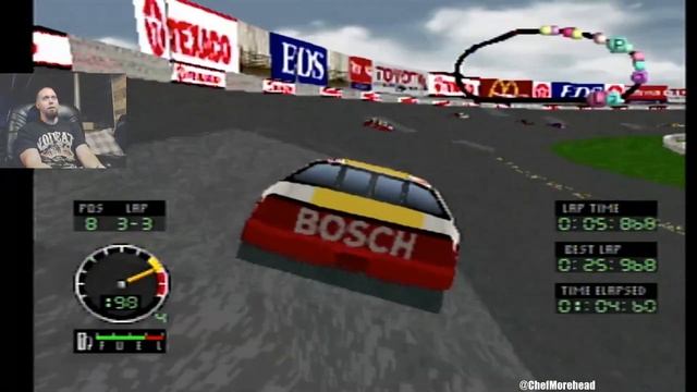 Andretti Racing PS1 Gameplay смотреть онлайн