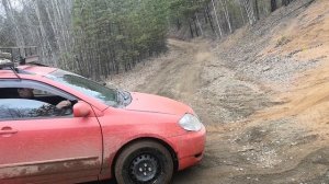 Филдер который не смог #оффроад #offroad #toyota