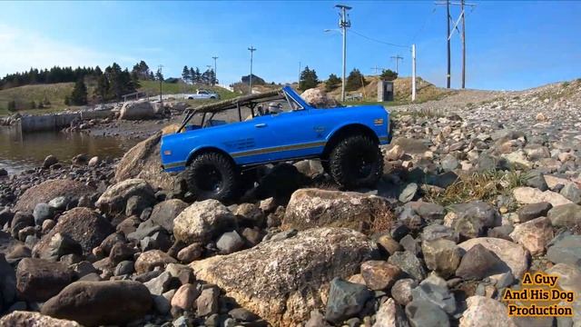 1969 Chevy Blazer Scx10 II .. Shoreline Rock Crawl смотреть онлайн