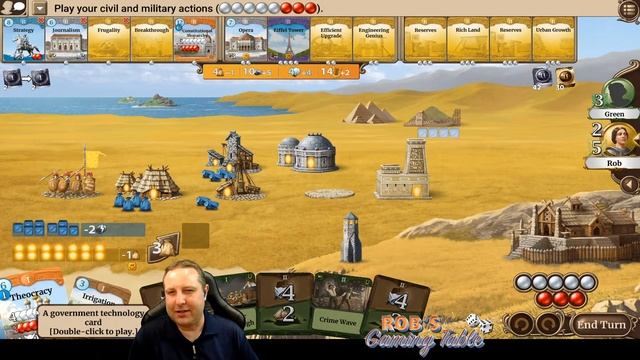Through the Ages Digital Playthrough смотреть онлайн