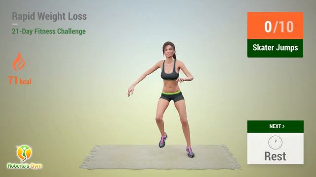 21-Day Home Fitness Challenge for Rapid Weight Loss смотреть онлайн