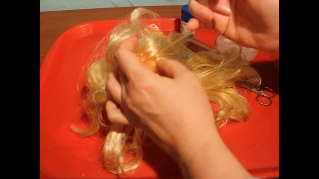 Как перепрошить волосы кукле смотреть онлайн
