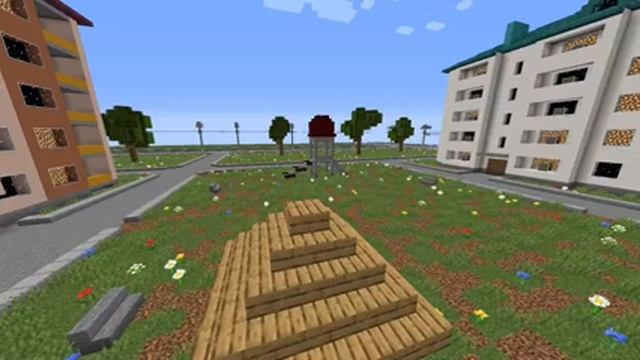 Советский город в Minecraft \4/ Иркутские дома смотреть онлайн