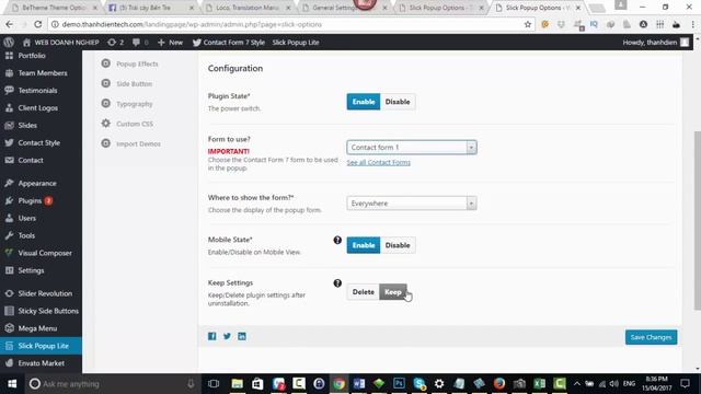 Button Popup contact form 7 смотреть онлайн