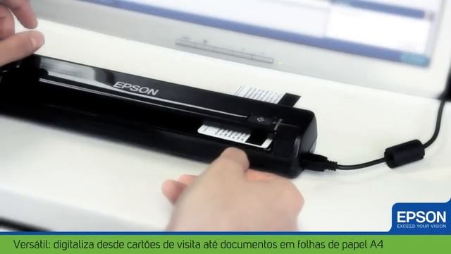 Scanner Portátil Epson WorkForce DS 30 смотреть онлайн