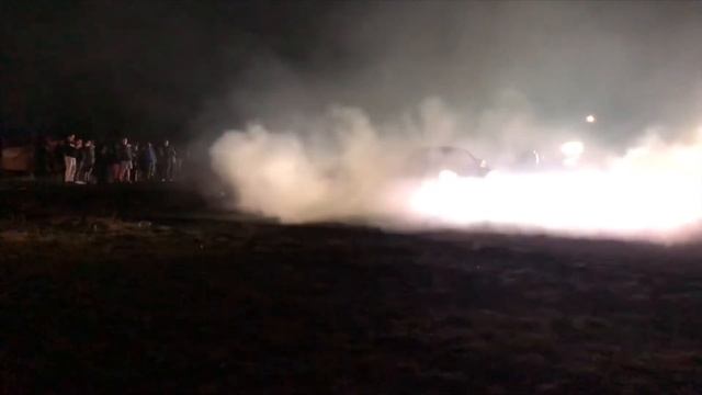 BMW E82 123d  Burnout