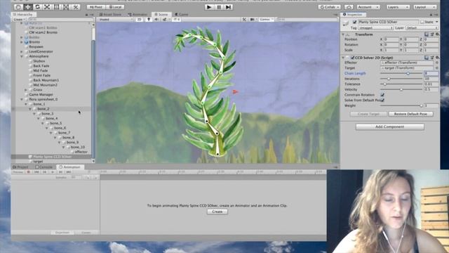 2D Animation & IK Tutorial - CCD Chain & Limb Solvers смотреть онлайн