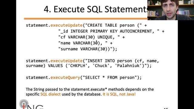 JAVA: JDBC Connection, Statement, e ResultSet (M10-E03) смотреть онлайн