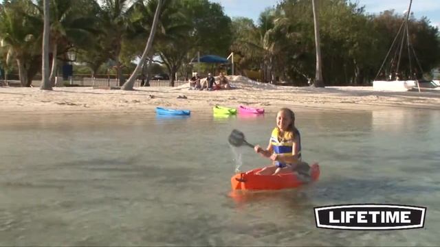 Orange Lifetime Wave Kayak {French} смотреть онлайн
