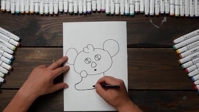 Рисуем Коалу смотреть онлайн