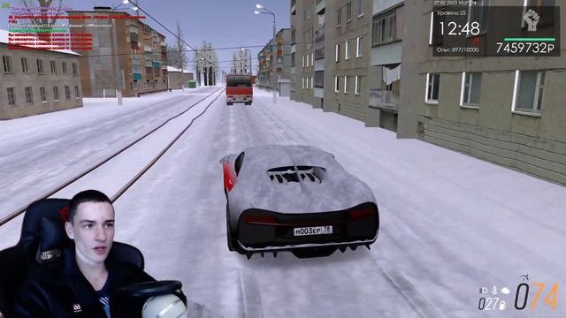 УСТРОИЛ ЖЁСТКУЮ ПОГОНЮ С ДПС! 2 ЭКИПАЖА НЕ МОГУТ ПОЙМАТЬ МЕНЯ НА БУГАТТИ в ПРОВИНЦИИ (MTA PROVINCE) смотреть онлайн