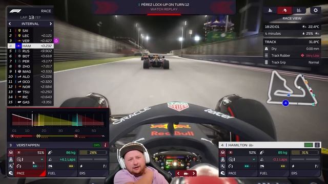If Hamilton joined Red Bull, Could he beat Verstappen? - F1 Manager 22 Experiment смотреть онлайн