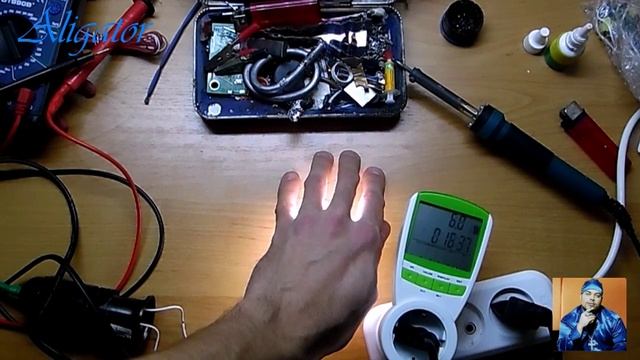 Подключение светодиодной панели Pirahna 24 LED к различным драйверам (Выводы) смотреть онлайн
